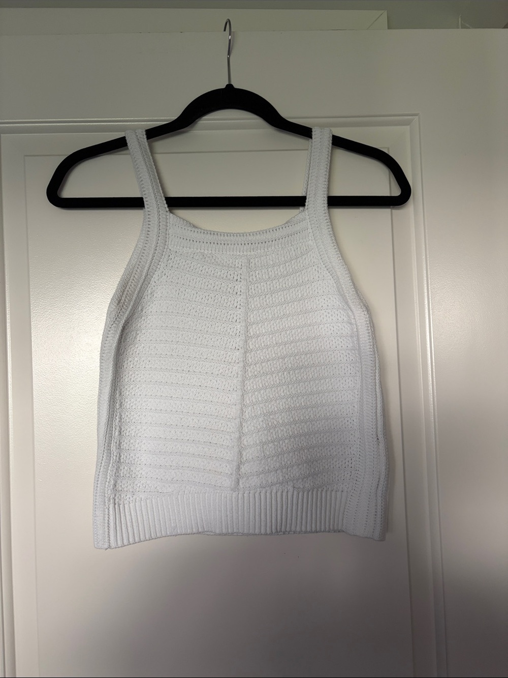 Joie White Knit Tank Top - Women
